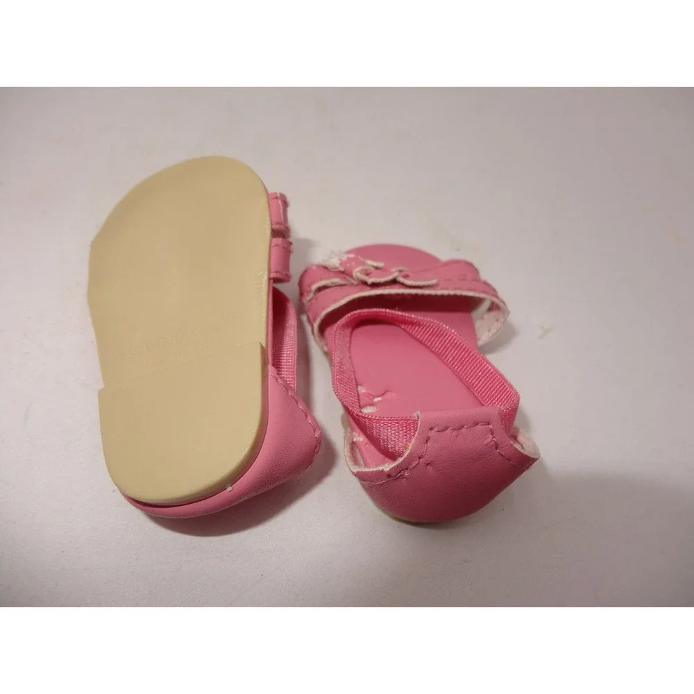 American Girl Doll Pink Love Dress Outfit with Sandals 2014-2017